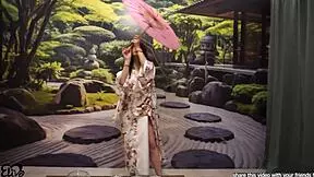 hot night with stunning japanese geisha elivalove