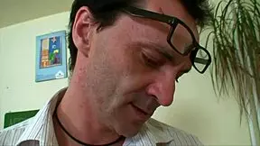 Gorgeous redhead fucks with wet pussy!