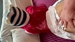 study break turns to smash session with latina barbie