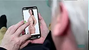 topmodel tight pussy fucked by horny sugardaddy samantha sparkle and grandpa hans