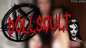 Stepsister Gives Intense Footjob - Dollscult