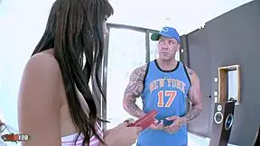 Huge Rob Diesel Savors Sasha Jones' Delights