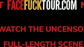 Petite Latina Teen Sluts Team Up For Deep Throat On Tourist's Big White Cock