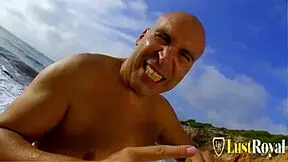 Stranded big cock man fucks sexy teen 18+ angell in the ass!