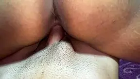 young brunette explores intimate home moments