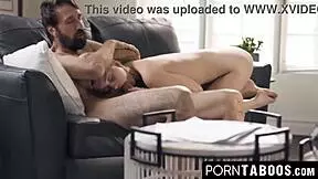 Is Riley Holmes ready for her stepfather's big cock doggystyle?