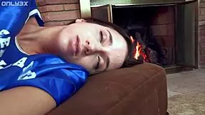 belle knox interacts with her tutor in a private session at home