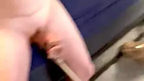 ginger stretches on machine