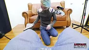 exotic nerdy coed raven's wet twat fingered and ass fucked