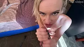 Horny Blonde Fucks Like She Loves It!