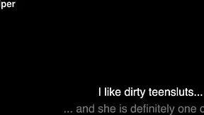 Did this teen puke slut come for piss and vomit session?