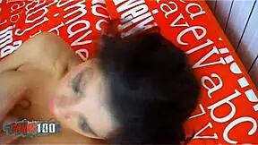 latina carla cruz takes two dicks in threesome