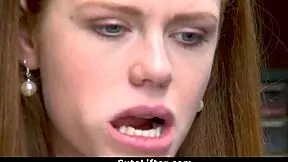 Shoplifter Teen 18+ Begs Guard To Avoid Police