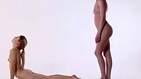 Svetik and Rita hot flexible lesbians 😍