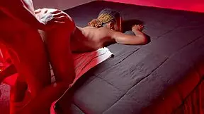 Petite Ebony vs BBC in Rough Homemade Creampie