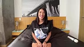 first anal casting for 18yo latina teen with big ass - pov only 😏