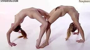 Svetik and Rita hot flexible lesbians 😍
