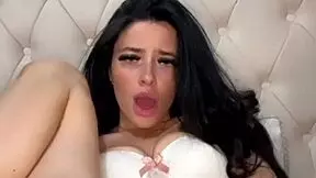 Watch the horny American exchange student girlfriend experience with masturbation, blowjob, and squirting