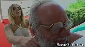 teen masseuse sucks oldies cock and gets banged?