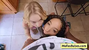 Teen Sluts Share Monster Black Cock