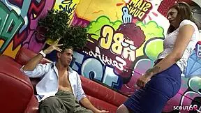 i'm mai bailey, flexible inked teen, seduced to rough fuck by my big dick boss