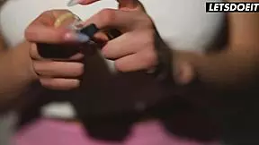 Tsa releases guilty teen 18+ but flight attendant punishes her with lesbian sex - a girl knows