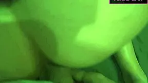 Step son dreams of threesome with step mom and fucks her in shared bed with cum inside.