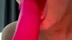 Horny british slut solo masturbating on webcam 😏