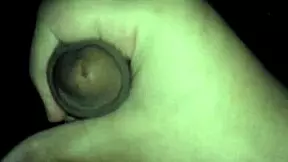 hairy straight guy experiments with virgin ass and cums