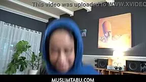 Hijab Riding Stepbro's Big Cock!