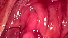 Amateur pink pussy licked after virginity loss