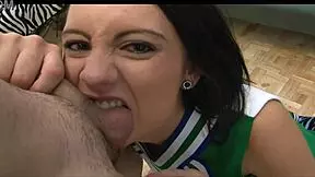 Is This Cheerleader Ballbusting Chase Ryder With Femdom?