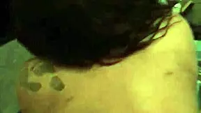 Young ebony couple fucking good