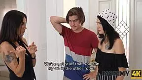 Young Flesh Dives Into Old Hole For Shaved Pussy Licking