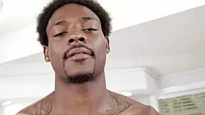 ada vera in black lace stretches cock sensually.