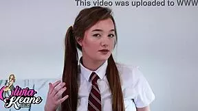 hey, british student mocks your small cock in joi 😏