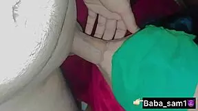 Indian girl deep throats and gets ass fucked