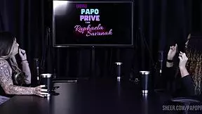 Melhores Momentos Da Charlottye No Papo Prive Com Raphaela Savanah - Parte 1