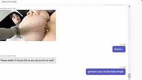 naughty girl uses her ass to pay back her credit card debit to step-daddy