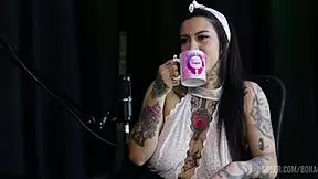 compilados da lexi mallet no bora cast com bruna carlos watch on sheer red 😍