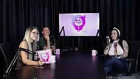 compilados da lexi mallet no bora cast com bruna carlos watch on sheer red 😍