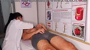 erection in front of the nurse?