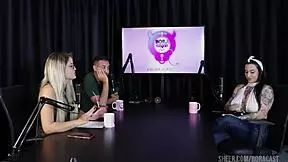 compilados da lexi mallet no bora cast com bruna carlos watch on sheer red 😍