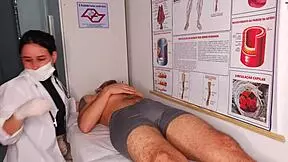 erection in front of the nurse?