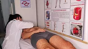 erection in front of the nurse?