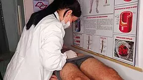 erection in front of the nurse?