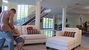 Lexi belle rides big dick while keeping rainbow sox on for anal fun