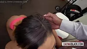 Cute teen with tight ass and small tits in a uniform storyline