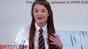 british student mocks your small cock in joi