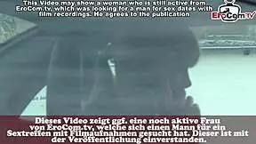 German street casting catches shy blonde in pov interview 😊